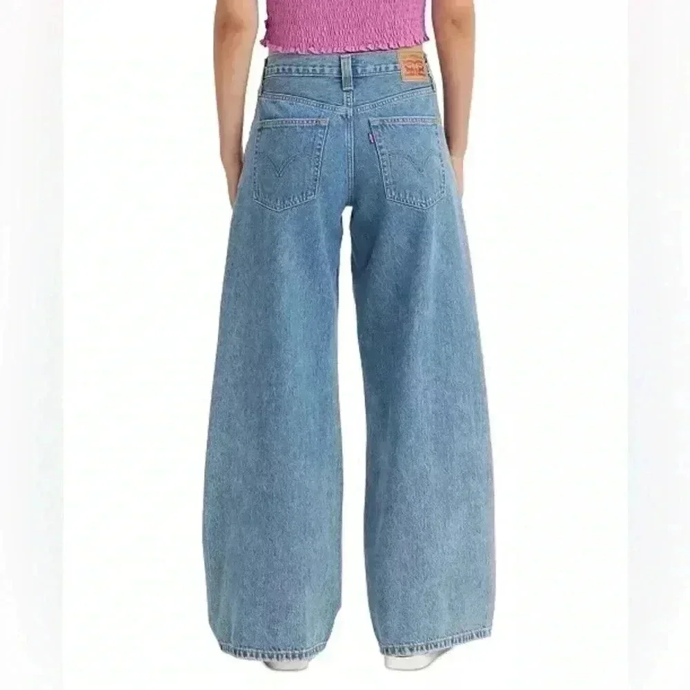 NWT‎ LEVIS 94” DADDY WIDE LEG JEANS SIZE 28